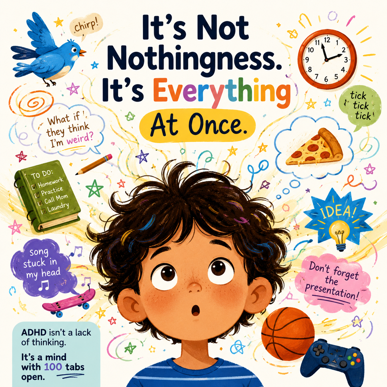 There's a child in your class who can't sit still, blurts…